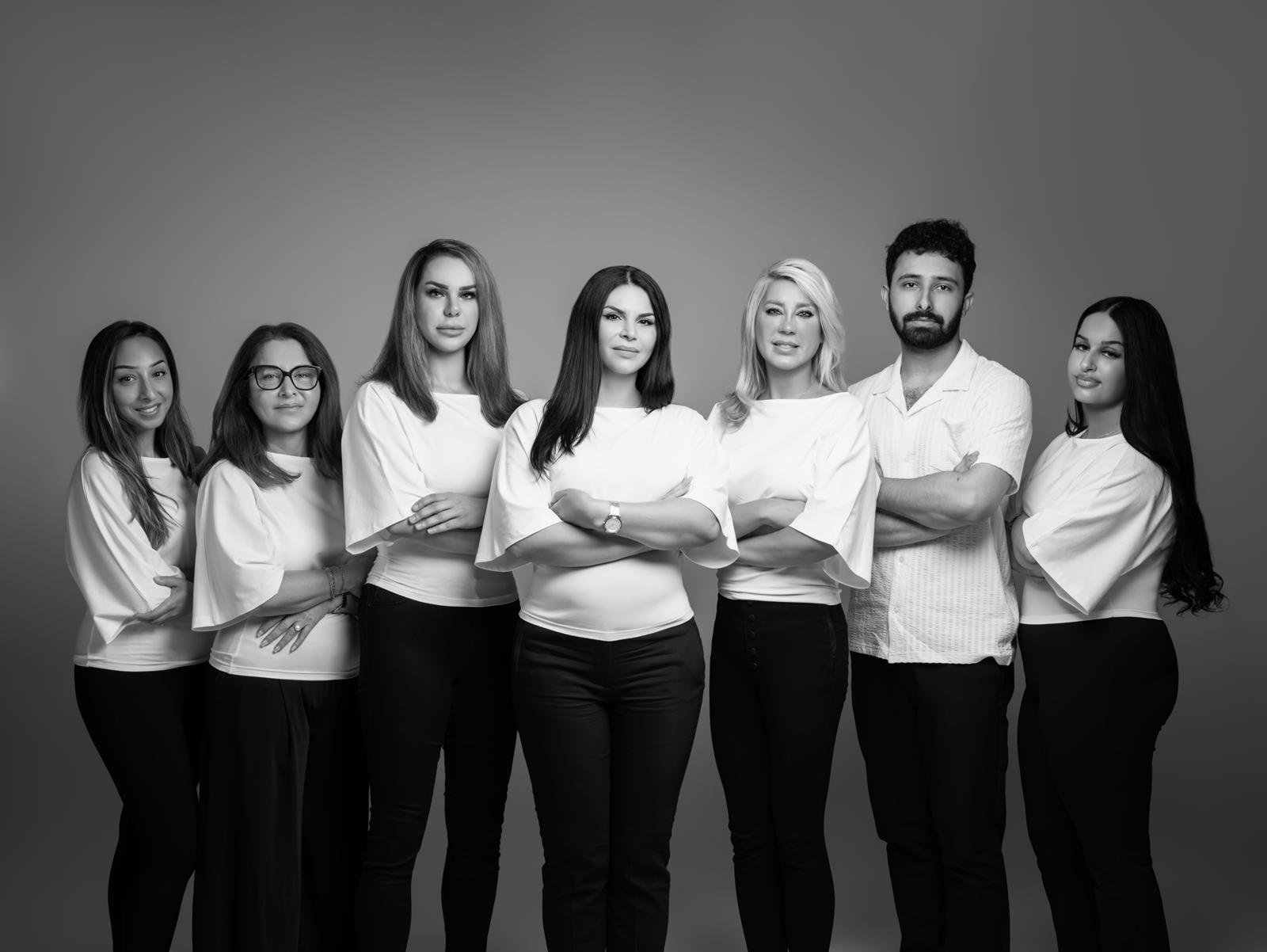 Teamet på Lemoge Clinic i Uppsala